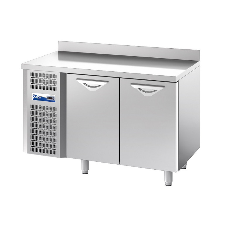 TAVOLO FRIGO 2 PORTE TN con alzatina