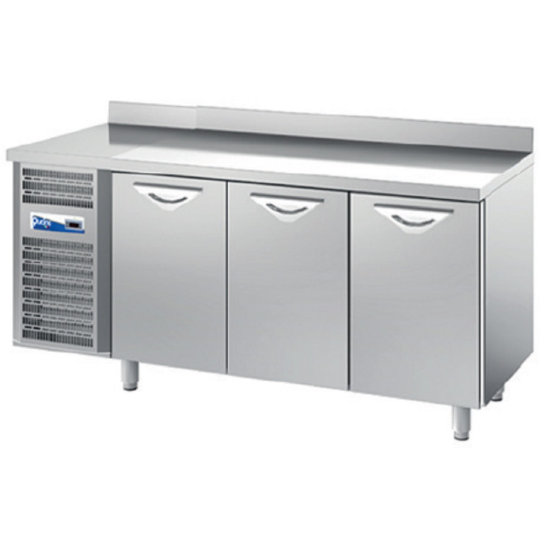 TAVOLO FRIGO 3 PORTE BT con alzatina