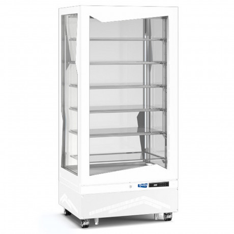 ESPOSITORE VERTICALE da 650 LT. colore bianco