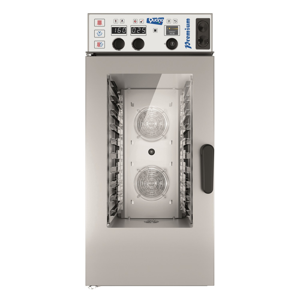 FORNO ELETTRICO COMBINATO serie compact Premium 10 TEGLIE comandi manuali  QCOES101R| Assogi Qucino