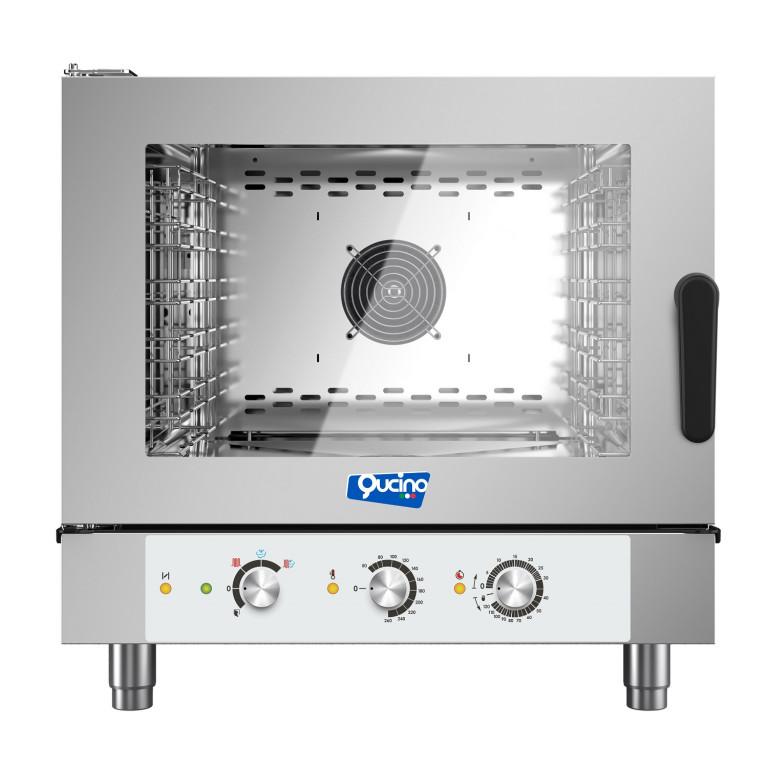 FORNO ELETTRICO COMBINATO 5 TEGLIE comandi manuali