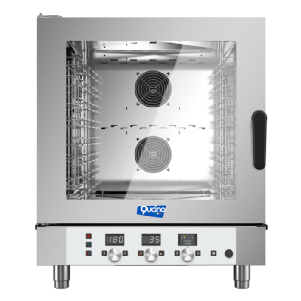 FORNO A GAS COMBINATO 7 TEGLIE comandi elettronici QICGT071E| Assogi Qucino