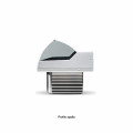 BANCO ESPOSITORE PER PESCE da 183 LT. a refrig. statica TN +2°+4°C  thumbnail