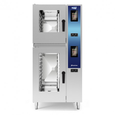 Forno elettrico combinato a vapore diretto serie Premium Bakery combi 5+8 x EN (cm.60x40) 