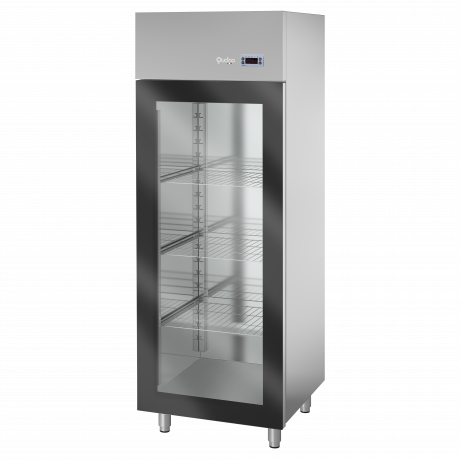 ARMADIO FRIGO 700 LT. TN con anta a vetro e illumin. interna a led